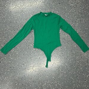 Green bodysuit